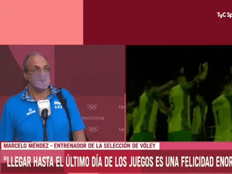 Apenas el vóley le ganó a Italia, el DT se acordó de River