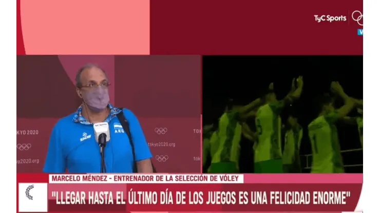 Apenas el vóley le ganó a Italia, el DT se acordó de River