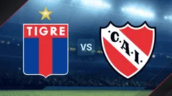 Tigre vs. Independiente por los octavos de final de la Copa Argentina.