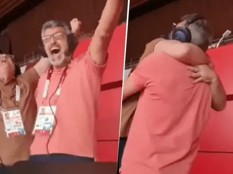 Más felices que nunca: así reaccionaron Montesano y Conte al histórico triunfo del vóley