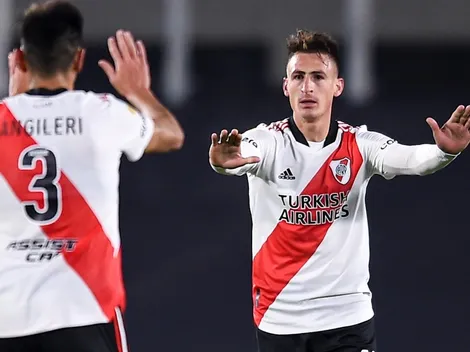 En la agonía del partido, apareció Romero y empató el duelo para River
