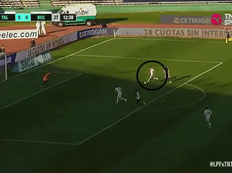 Video: Ramírez se perdió un gol increíble en su debut en Boca