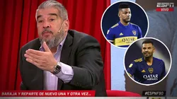 Chavo Fucks reveló detalles del pedido de los colombianos en Boca (Fotos: Getty Images)