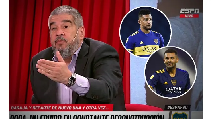 Chavo Fucks reveló detalles del pedido de los colombianos en Boca (Fotos: Getty Images)