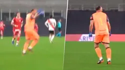 Video: así festejó Marcos Díaz el gol de Huracán ante River