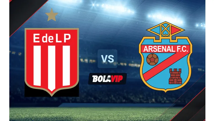 Estudiantes y Arsenal juegan por la Liga Profesional.