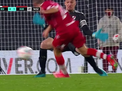 A River lo agarraron de contra: así fue el 1 a 0 de Huracán, cortesía de Silva