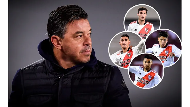 Marcelo Gallardo analiza variantes para enfrentar a Boca (Fotos: GettyImages)