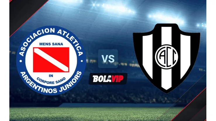 Argentinos Juniors y Central Córdoba juegan por la Liga Profesional