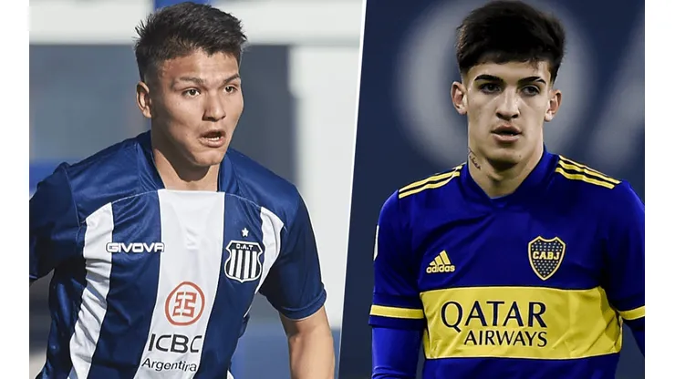 Talleres de Córdoba vs. Boca por el Torneo de Reserva. (Fotos: Twitter @CATalleresdecba y Getty Images).
