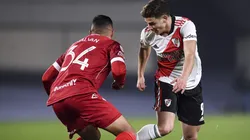 River fue muy irregular y no pasó de la paridad.