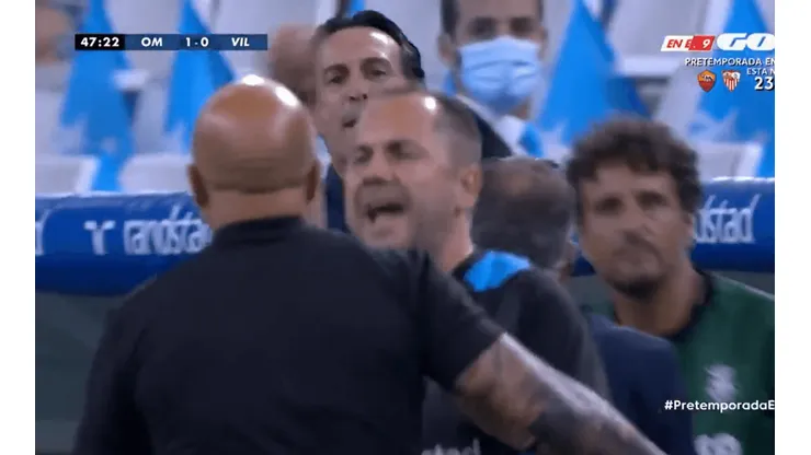 Fuerte entredicho entre los técnicos.