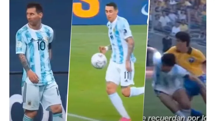 Agarrá pañuelos porque vas a llorar: salió el 'Goles en contexto' de Di María a Brasil