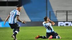 Las lágrimas de Garré en el festejo del gol