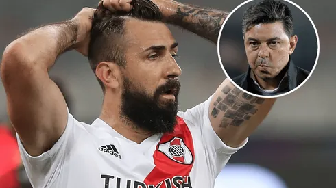 La actitud de Pratto que no le gustó a Gallardo.