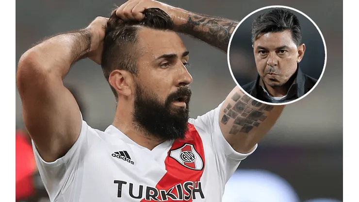 La actitud de Pratto que no le gustó a Gallardo.