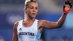 Julieta Jankunas, jugadora de Las Leonas (Foto: Getty Images).