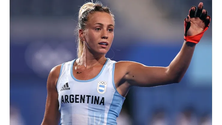 Julieta Jankunas, jugadora de Las Leonas (Foto: Getty Images).