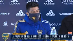Ramírez fue presentado oficialmente en Boca.