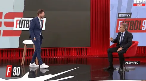 Un momento televisivo que nadie esperaba.