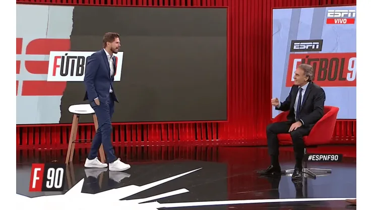 Un momento televisivo que nadie esperaba.