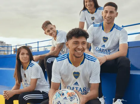 Boca presentó su nueva camiseta alternativa color gris y llena de detalles históricos