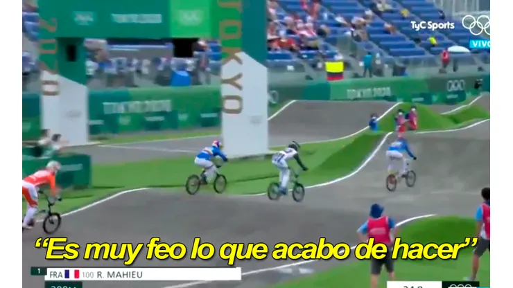 El exabrupto de Gonzalo Bonadeo mientras relataba BMX: "Es muy feo lo que acabo de hacer"