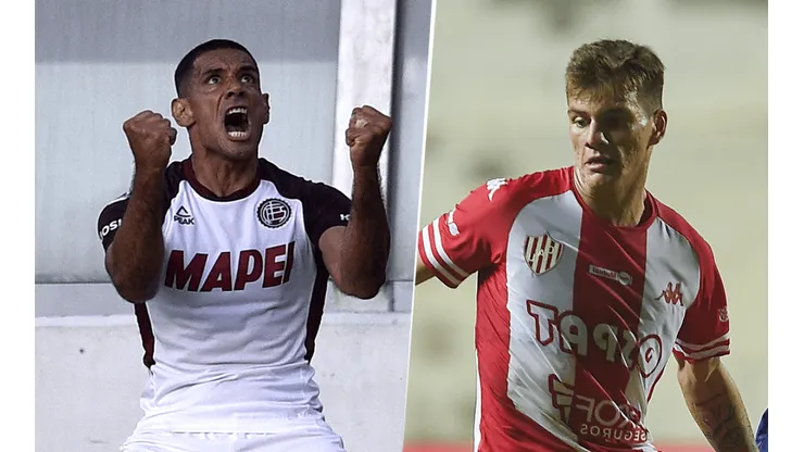 Lanús vs. Unión por la Liga Profesional. (Getty Images)