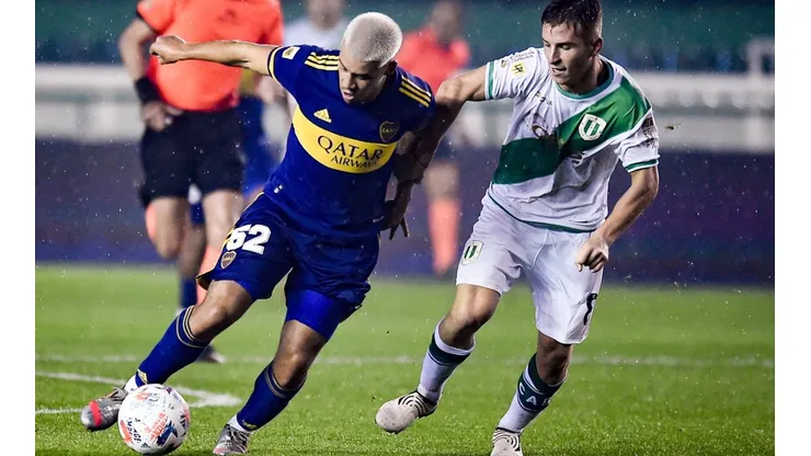 Bodencer, uno de los juveniles que debutó la última semana en Boca.