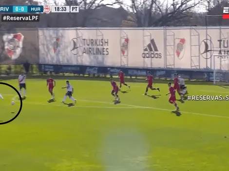 Atento, Muñeco: golazo impactante de Casasola en la Reserva de River