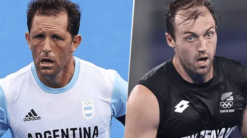 Argentina vs. Nueva Zelanda por el hockey masculino de Tokio 2020. (Fotos: Getty Images).