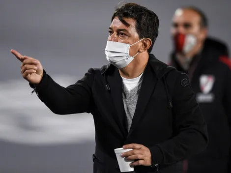 Gallardo al hincha de River: "Muchas gracias por sostenernos siempre"
