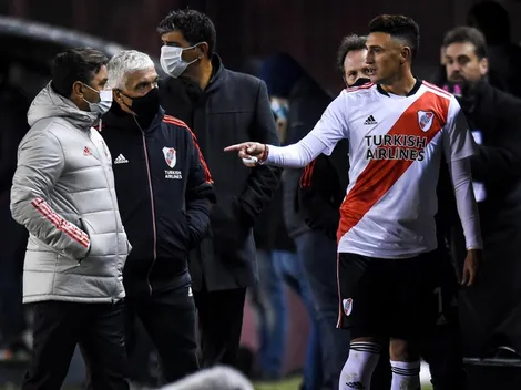 Matías Suárez explicó por qué pidió el cambio ante Lanús