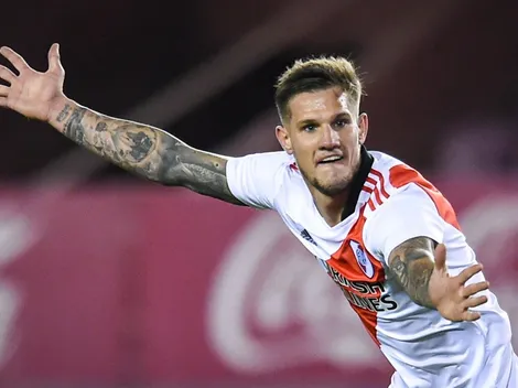 Zuculini convirtió, asistió y acertó un 85% de los pases ante Lanús