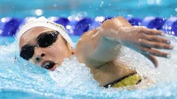 Delfina Pignatiello se despidió de Tokio 2020 nadando en los 800 metros libre.