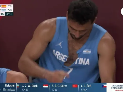 Campazzo estalló de furia y se rompió la camiseta