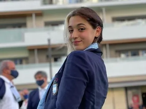 El mensaje de Delfi Pignatiello para los haters: "Un besito desde Tokio"