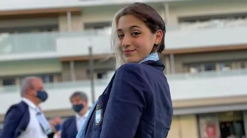 El mensaje de Delfi Pignatiello para los haters: "Un besito desde Tokio"