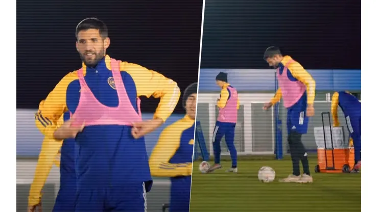 "Dame joya, te voy a enseñar": el gol de Lisandro López en la práctica de Boca