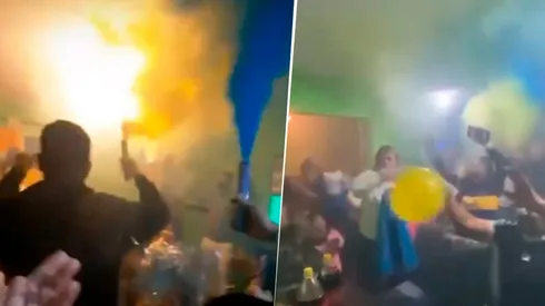 ¡Como en la cancha! Así vivió la familia de Montes el partido de Boca