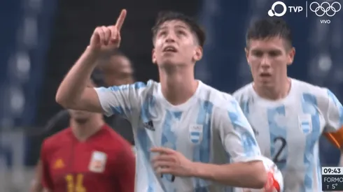 Belmonte descontó para Argentina, que queda a un gol de la clasificación