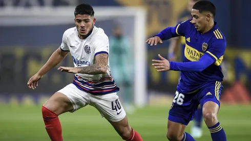 Ezequiel Fernández contra San Lorenzo.