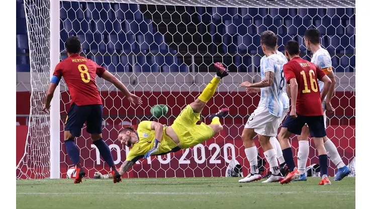 Argentina quedó eliminada en el fútbol olímpico.