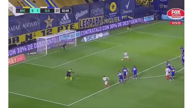 El gol de penal de Néstor Ortigoza.