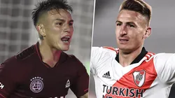 Lanús vs. River por la Liga Profesional. (Fotos: Getty Images).