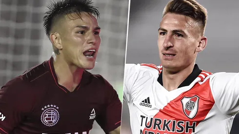 Lanús vs. River por la Liga Profesional. (Fotos: Getty Images).