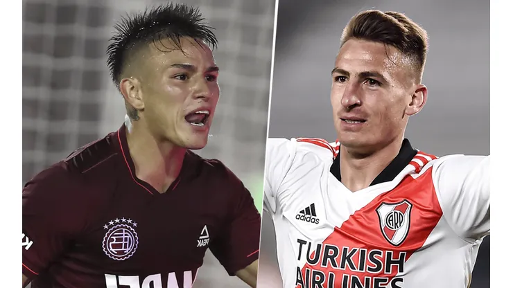 Lanús vs. River por la Liga Profesional. (Fotos: Getty Images).