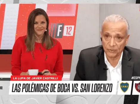 Si sos de Boca vas a explotar: Castrilli mostró las dos jugadas en las que favorecieron a San Lorenzo