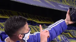 Hermoso: Los pibes de Boca debutan en La Bombonera y lo compartieron por videollamada