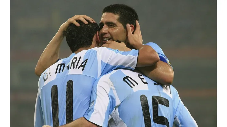 Riquelme sobre Messi en la final ante Brasil: "No fue un gran partido el que hizo"